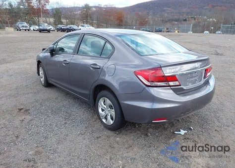 2015 Honda Civic Lx из США, поврежденный, VIN 19XFB2F51FE287366